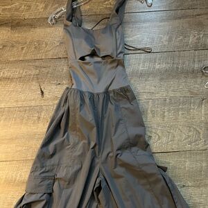 Altar'd State Grey Jumpsuit